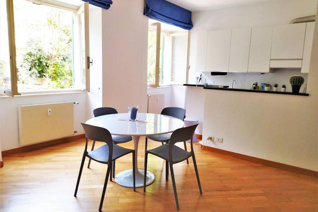 Casaviva - Beautiful Bilo With Shared Pool In Genova Nervi Apartment Luaran gambar